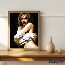 Charger l'image dans la galerie, peinture par numéros | Femme Prête à se déshabiller | facile, nu, romantique | FiguredArt