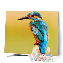 Charger l'image dans la galerie, peinture par numéros | Oiseau a long bec | animaux, Intermédiaire, oiseaux | FiguredArt