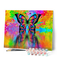 Charger l'image dans la galerie, peinture par numéros | Reflet de Papillon | animaux, Complexe, papillons | FiguredArt