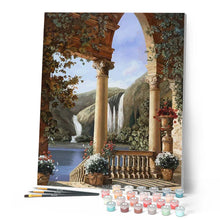 Charger l'image dans la galerie, peinture par numéros | Arcades Romaines | Intermédiaire, paysages | FiguredArt