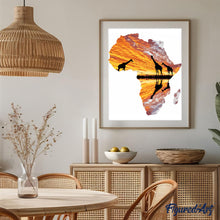 Charger l'image dans la galerie, peinture par numéros | L’Afrique et Girafes | animaux, Facile, girafes, paysages | FiguredArt