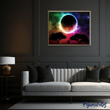 Charger l'image dans la galerie, peinture par numéros | Couleur de Lune | Complexe, france, paysages | FiguredArt