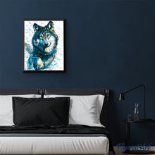 Charger l'image dans la galerie, peinture par numéros | Regard de Loup | animaux, Intermédiaire, loups | FiguredArt