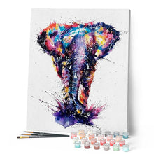 Charger l'image dans la galerie, peinture par numéros | Eléphant d’Asie en peinture | animaux, Complexe, france, éléphants | FiguredArt