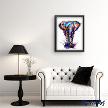 Charger l'image dans la galerie, peinture par numéros | Eléphant d’Asie en peinture | animaux, Complexe, france, éléphants | FiguredArt