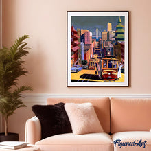 Charger l'image dans la galerie, peinture par numéros | Design de Ville | Intermédiaire, ville | FiguredArt
