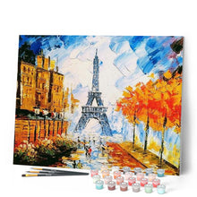 Charger l'image dans la galerie, peinture par numéros | Belle Tour Eiffel | Complexe, ville | FiguredArt