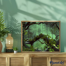 Charger l'image dans la galerie, peinture par numéros | Grosse branche en forêt | Complexe, forêt, paysages | FiguredArt