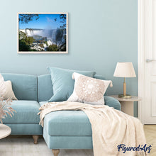 Charger l'image dans la galerie, peinture par numéros | Grande cascade | Intermédiaire, paysages | FiguredArt