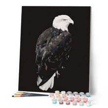 Charger l'image dans la galerie, peinture par numéros | Grand Aigle à tête blanche | aigles, animaux, Intermédiaire, oiseaux | FiguredArt