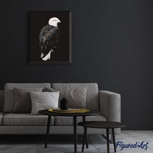 Charger l'image dans la galerie, peinture par numéros | Grand Aigle à tête blanche | aigles, animaux, Intermédiaire, oiseaux | FiguredArt