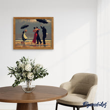 Charger l'image dans la galerie, peinture par numéros | Danseurs rétro sur la Plage | danse, france, intermédiaire, romantique | FiguredArt