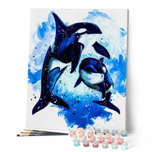 Charger l'image dans la galerie, peinture par numéros | Grand orques | animaux, Facile, orques, poissons | FiguredArt