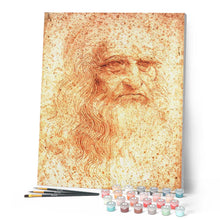 Charger l'image dans la galerie, peinture par numéros | Léonard de Vinci | Complexe, portrait | FiguredArt