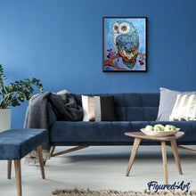 Charger l'image dans la galerie, peinture par numéros | Chouette cette chouette | animaux, chouettes et hiboux, Intermédiaire | FiguredArt