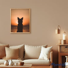 Charger l'image dans la galerie, peinture par numéros | Chien regardant l’horizon | animaux, chiens, Intermédiaire | FiguredArt