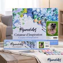 Charger l'image dans la galerie, peinture par numéros | Gueule de Chien | animaux, chiens, Intermédiaire | FiguredArt