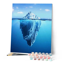Charger l'image dans la galerie, peinture par numéros | Iceberg | Intermédiaire, paysages | FiguredArt