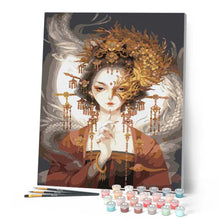 Charger l'image dans la galerie, peinture par numéros | Portrait de femme incroyable | Intermédiaire, portrait | FiguredArt
