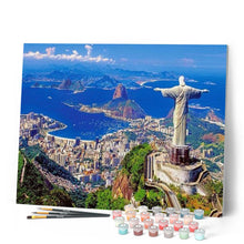 Charger l'image dans la galerie, peinture par numéros | Rio de Janeiro au Brésil | Complexe, paysages, ville | FiguredArt