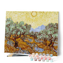 Charger l'image dans la galerie, peinture par numéros | Van Gogh St Remy Oliviers | Complexe, paysages, reproduction | FiguredArt