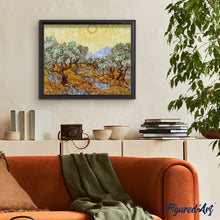 Charger l'image dans la galerie, peinture par numéros | Van Gogh St Remy Oliviers | Complexe, paysages, reproduction | FiguredArt