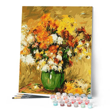 Charger l'image dans la galerie, peinture par numéros | Bouquet de fleurs comme avant | Complexe, fleurs | FiguredArt