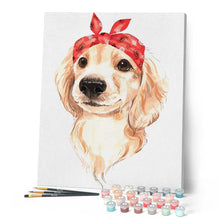 Charger l'image dans la galerie, peinture par numéros | Mémoires de Chien | animaux, chiens, Facile | FiguredArt