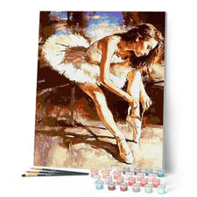 Charger l'image dans la galerie, peinture par numéros | Une Ballerine se prépare | complexe, danse, france | FiguredArt