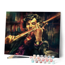 Charger l'image dans la galerie, peinture par numéros | Violoniste en Concert | films, france, Intermédiaire, musique | FiguredArt