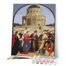 Charger l'image dans la galerie, peinture par numéros | Rendez-vous des sages | Complexe, religion | FiguredArt