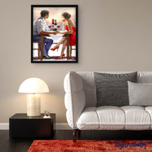 Charger l'image dans la galerie, peinture par numéros | Dîner Romantique | intermédiaire, romantique | FiguredArt
