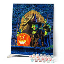 Charger l'image dans la galerie, peinture par numéros | Sorcier et Halloween | Complexe, halloween | FiguredArt