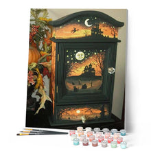 Charger l'image dans la galerie, peinture par numéros | Commode d’halloween | Complexe, halloween | FiguredArt