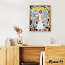 Charger l'image dans la galerie, peinture par numéros | Un Ange | Intermédiaire, religion | FiguredArt