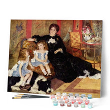 Charger l'image dans la galerie, peinture par numéros | Femme et Filles | animaux, chiens, Complexe, portrait, reproduction | FiguredArt