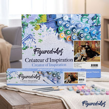 Charger l'image dans la galerie, peinture par numéros | Femme et Filles | animaux, chiens, Complexe, portrait, reproduction | FiguredArt