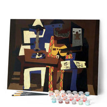 Charger l'image dans la galerie, peinture par numéros | Musique Version Picasso | Intermédiaire, musique, picasso, reproduction | FiguredArt