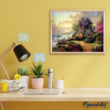 Charger l'image dans la galerie, peinture par numéros | Au Royaume des Fées | complexe, france, paysages | FiguredArt