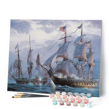 Charger l'image dans la galerie, peinture par numéros | La Flotte américaine | bateaux, Complexe | FiguredArt