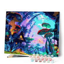 Charger l'image dans la galerie, peinture par numéros | Etrange Maison | Intermédiaire, paysages | FiguredArt