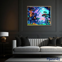 Charger l'image dans la galerie, peinture par numéros | Etrange Maison | Intermédiaire, paysages | FiguredArt