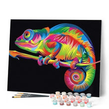 Charger l'image dans la galerie, peinture par numéros | Caméléon Pop Art | animaux, Facile, france, Pop Art | FiguredArt