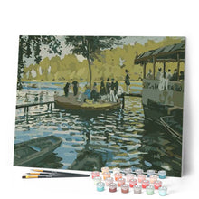 Charger l'image dans la galerie, peinture par numéros | Rendez-vous proche du fleuve | Complexe, Paysages, reproduction | FiguredArt