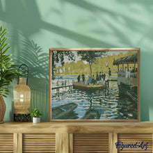Charger l'image dans la galerie, peinture par numéros | Rendez-vous proche du fleuve | Complexe, Paysages, reproduction | FiguredArt