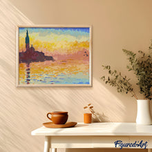 Charger l'image dans la galerie, peinture par numéros | Phare sur mer | Complexe, Paysages, reproduction | FiguredArt