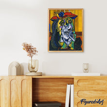 Charger l'image dans la galerie, peinture par numéros | La femme qui pleure | Complexe, picasso, reproduction | FiguredArt