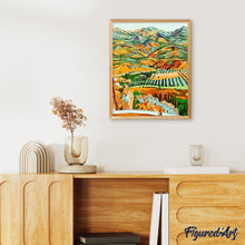 Charger l'image dans la galerie, peinture par numéros | Dans la vallée | Intermédiaire, paysages | FiguredArt