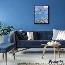 Charger l'image dans la galerie, peinture par numéros | Vue sur Nénuphars | Intermédiaire, paysages | FiguredArt