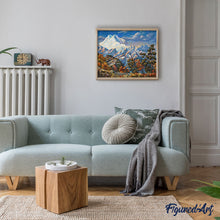 Charger l'image dans la galerie, peinture par numéros | Le Mont est Blanc | Complexe, montagnes, paysages | FiguredArt
